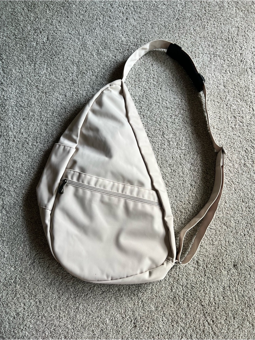 AmeriBag Nylon CrossBody Sling Shoulder Bag Healthy Back Bag 19" Large Bone